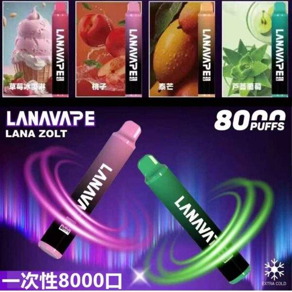 LANA-ZOLT-8000一次性電子煙